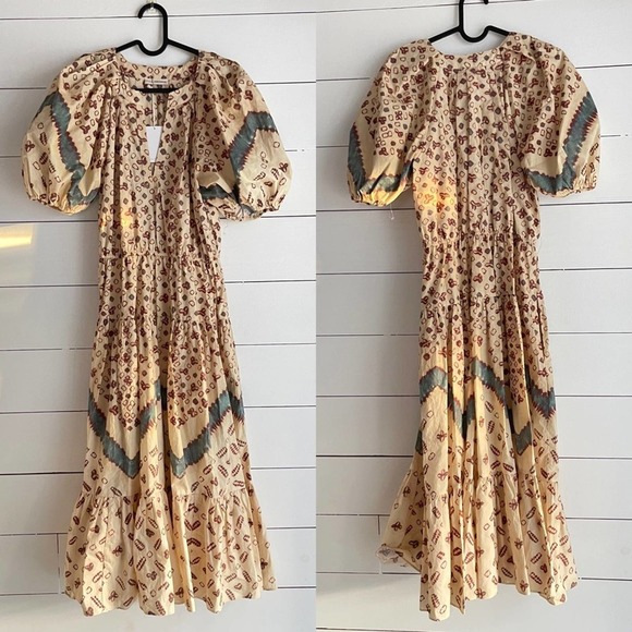 NWT Ulla Johnson Josefina Midi Dress Size 2 - Picture 2 of 8